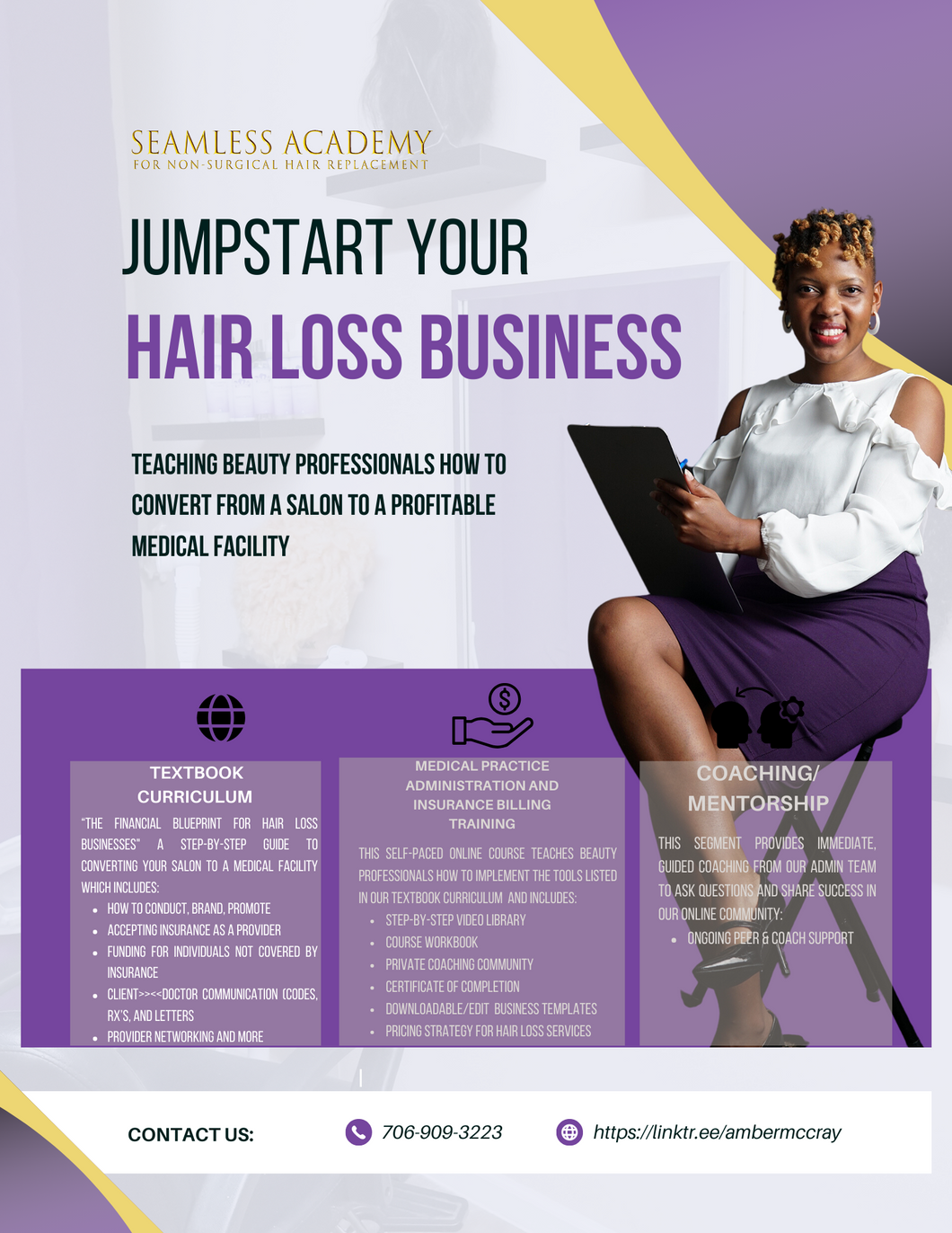Jumpstart Your Hair Loss Business Online Training